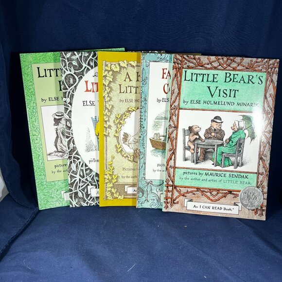Else Holmelund Minarik Other - Set Of 5 Little Bear Books By Else Holmelund Minarik & Maurice Sendak Hardcover
